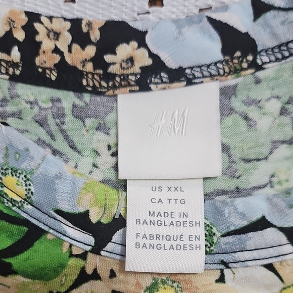 H&M Multicolor Floral T-Shirt - Picture 5 of 6